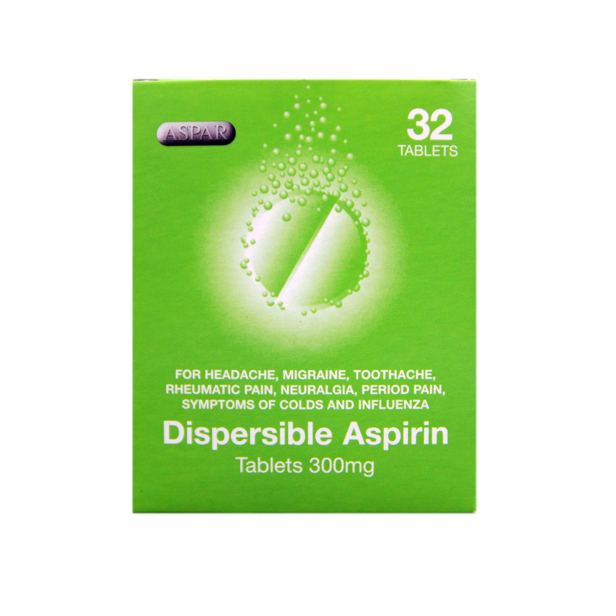 Dispersible Aspirin 300mg Jollys Pharmacy Online Store