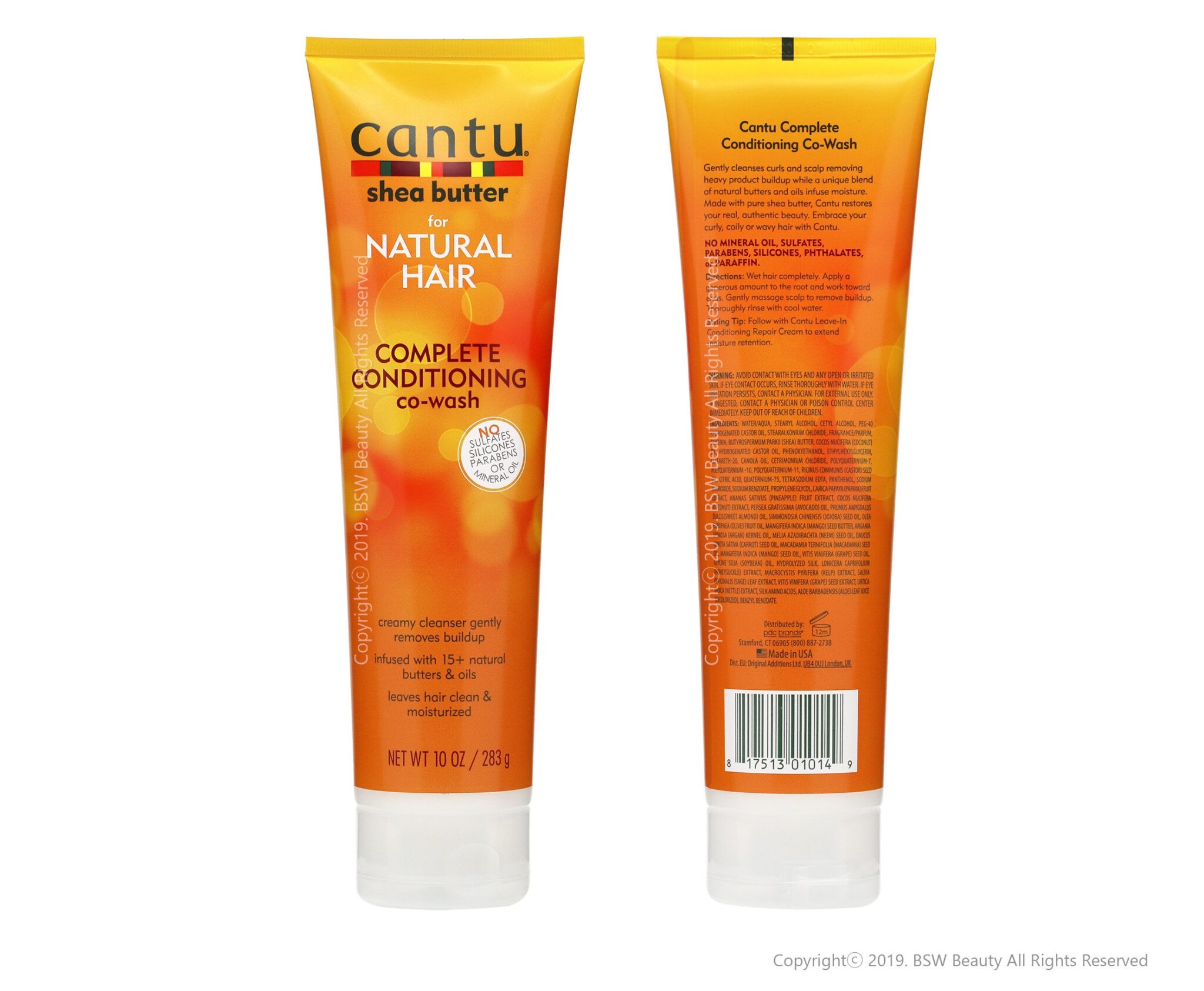 Cantu Shea Butter Natural Hair Complete Conditioning CoWash 10oz