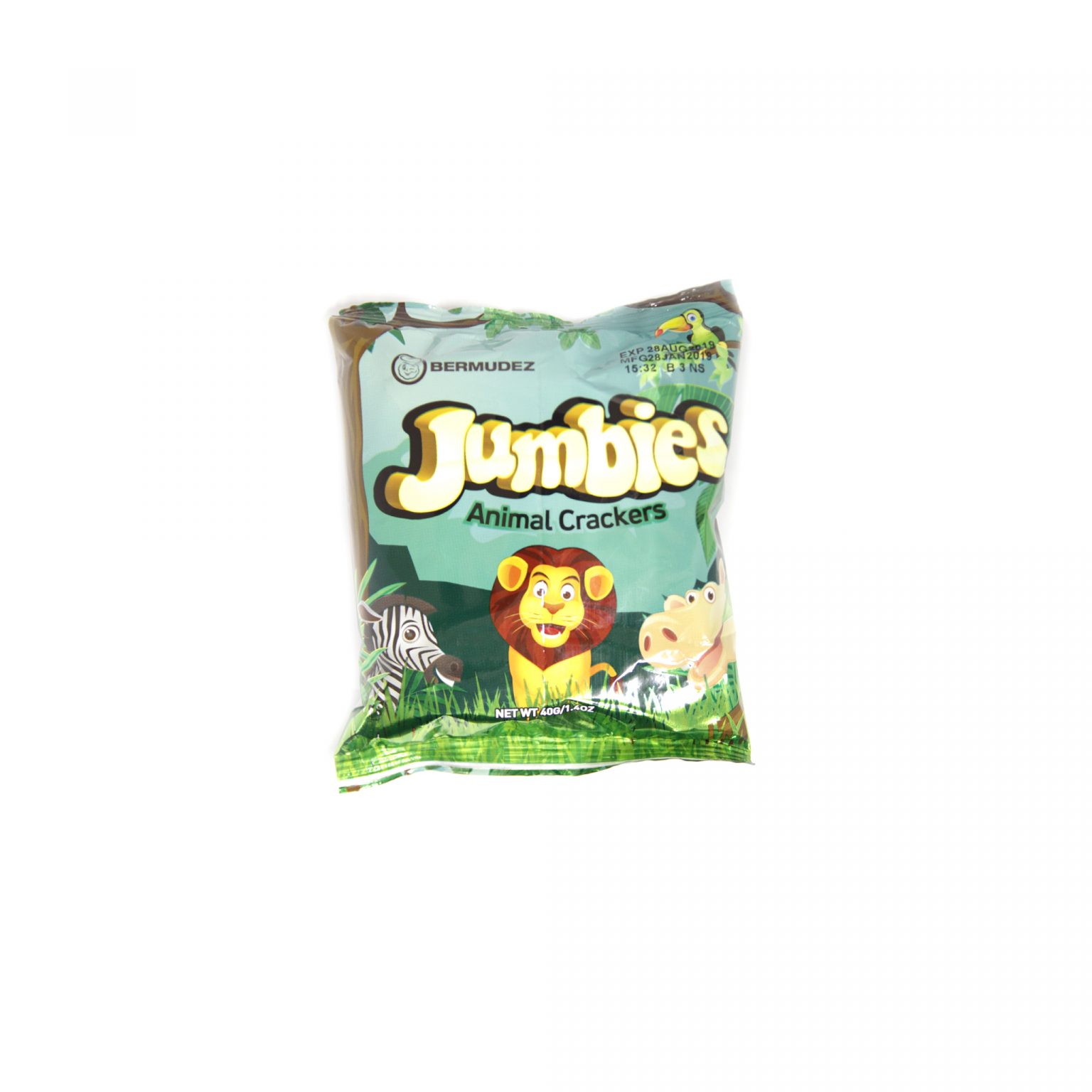 Bermudez Jumbies Animal Crackers 40g - Jollys Pharmacy Online Store