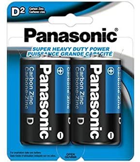 Panasonic Heavy Duty Batteries. [D]