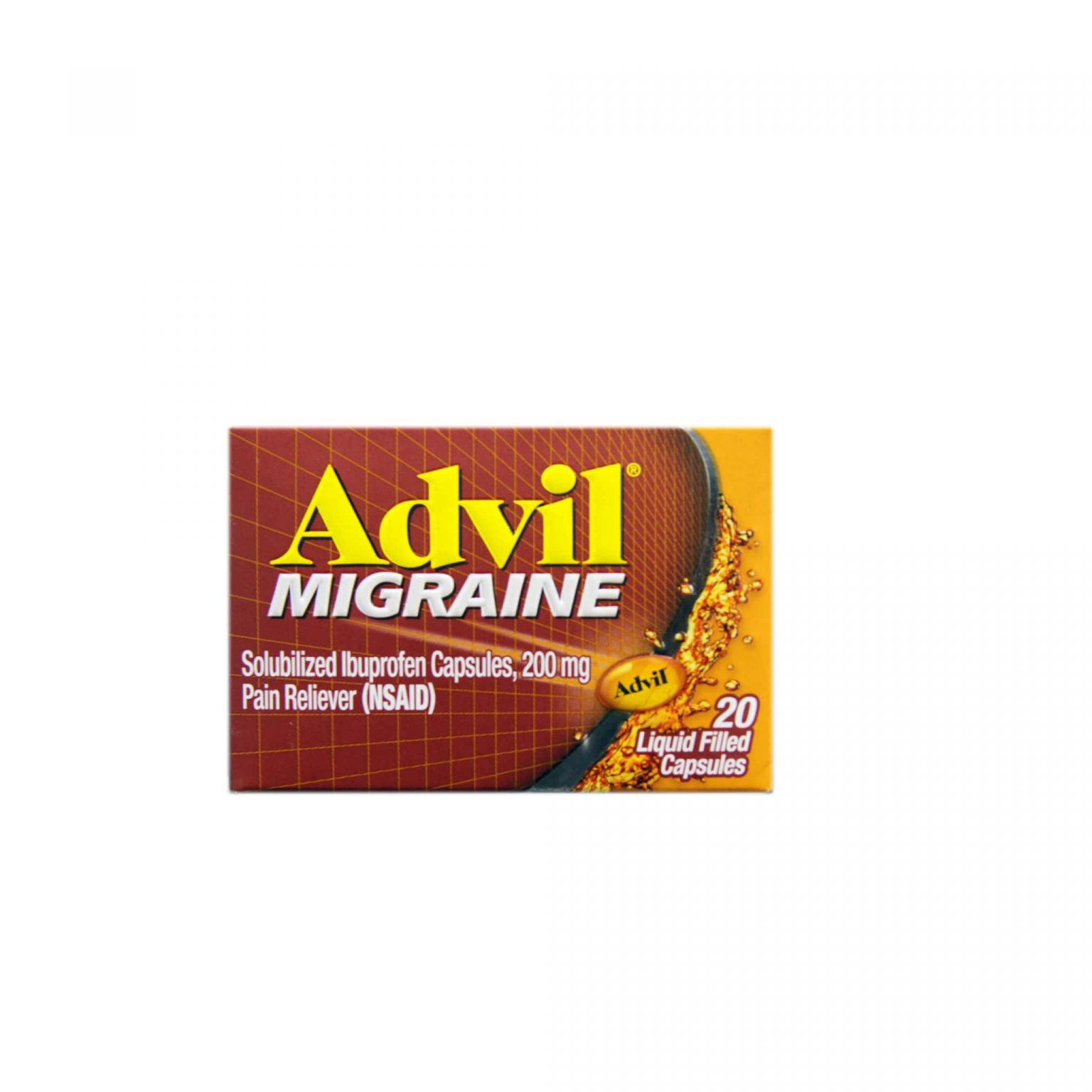 Advil Migraine Liquid Filled Capsules 20ct Jollys Pharmacy Online Store