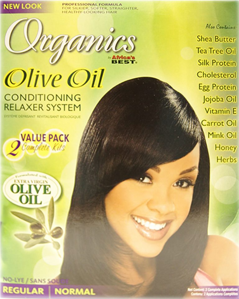Africa’s Best Organics Olive Oil Relaxer No Lye Kit Regular2APP
