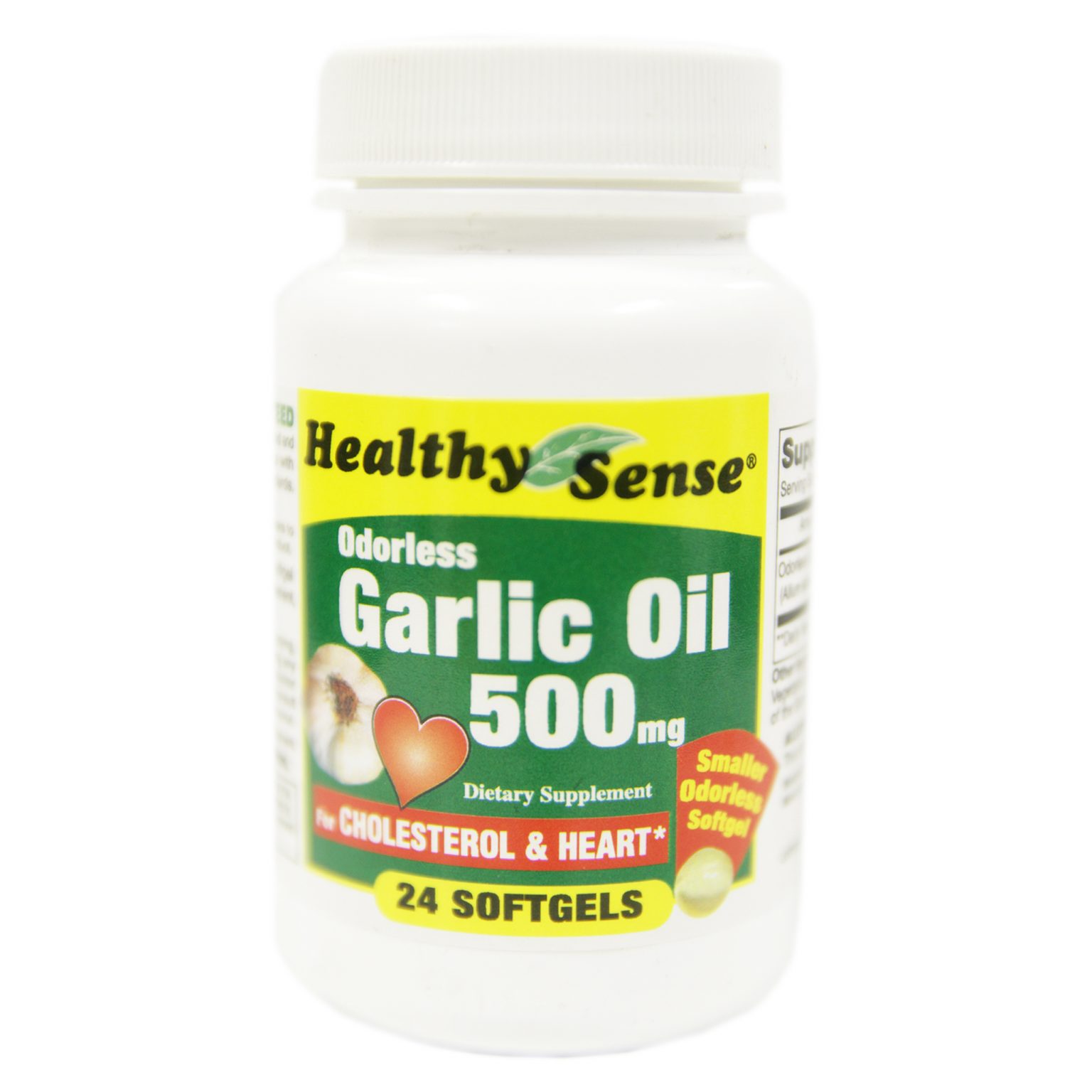 Healthy Sense Garlic Oil Soft Gels 500mg Caps Jollys Pharmacy Online