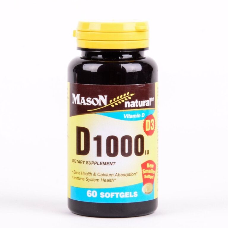 Mason Vitamin D 1000iu Soft Gels Jollys Pharmacy Online Store