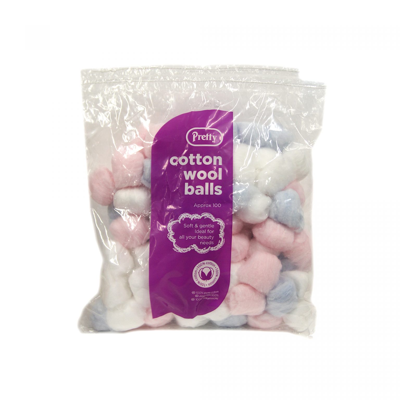 Pretty Colour Cotton Wool Balls Jollys Pharmacy Online Store