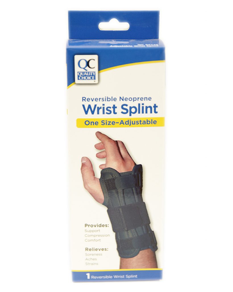 QC Neoprene Splint Wrist Reversible Osfm - Jollys Pharmacy Online Store