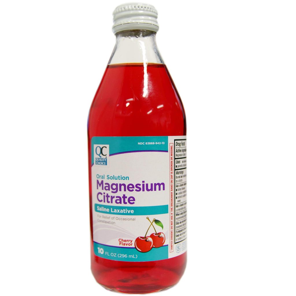 QC Magnesium Citrate Cherry 10oz Jollys Pharmacy Online Store