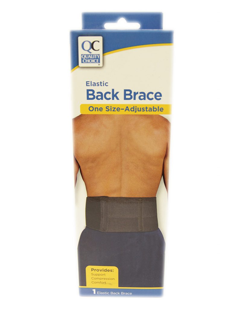 QC Adjustable Elastic Back Support Osfm - Jollys Pharmacy Online Store