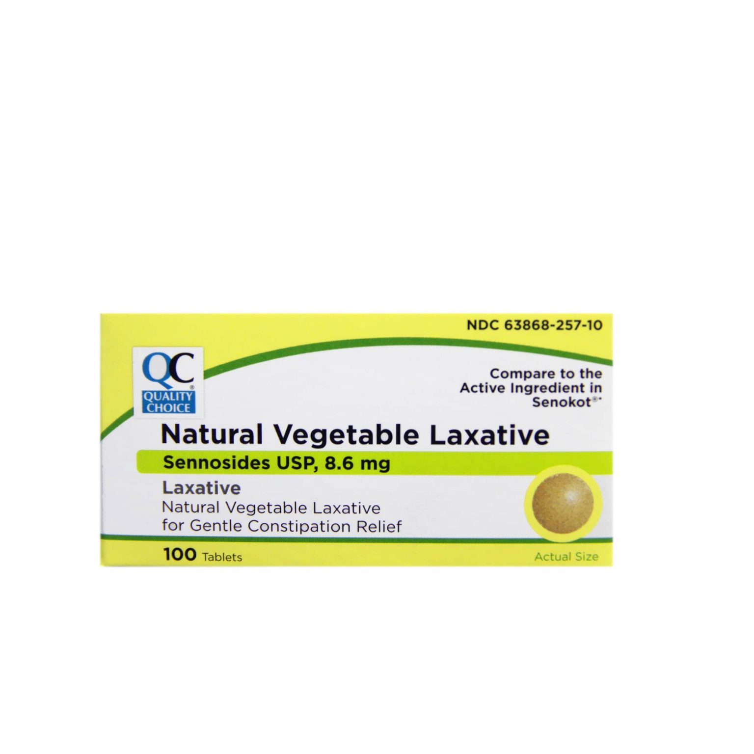 QC Natural Vegetable Laxative 100ct Jollys Pharmacy Online Store