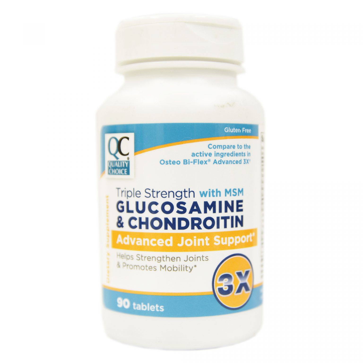 QC Glucosamine Chondroitin Triple Strength Tablets Jollys Pharmacy