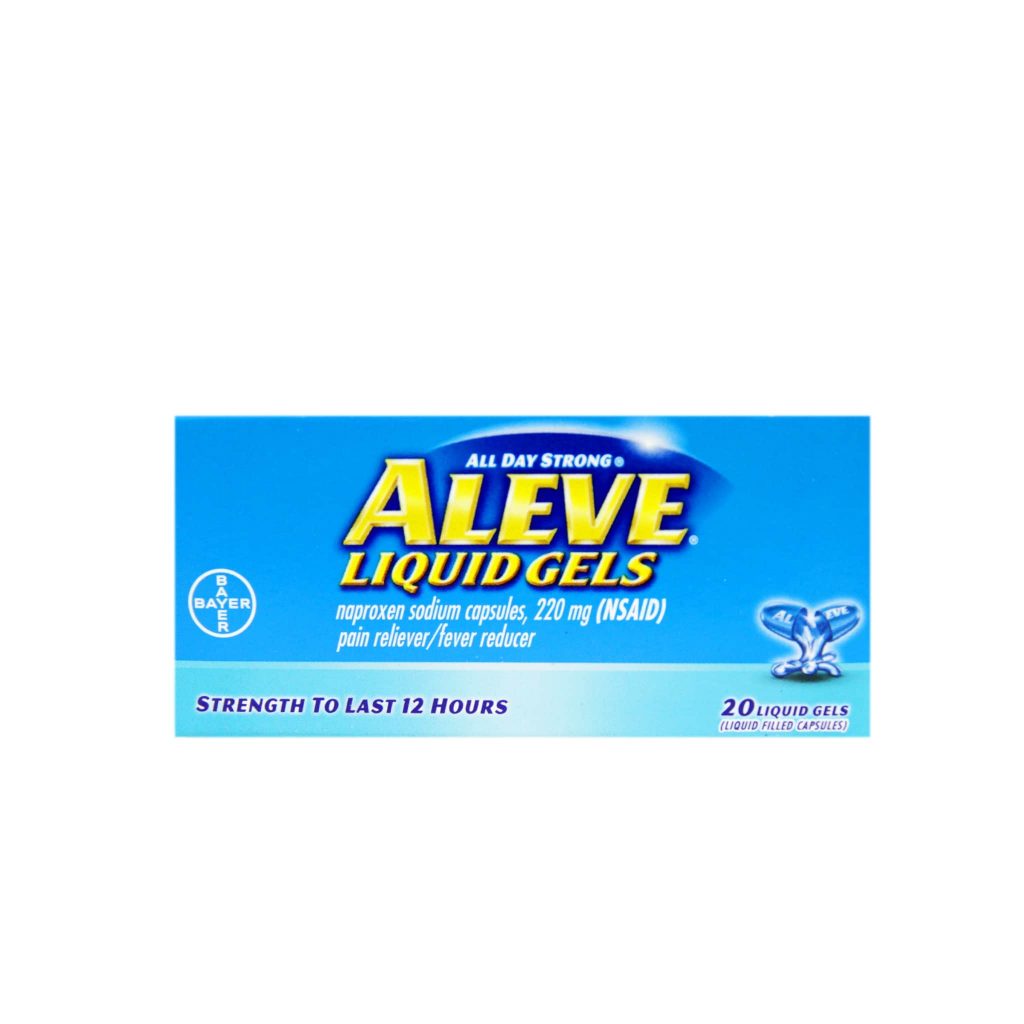 Aleve Liquid Gels 20’s Jollys Pharmacy Online Store