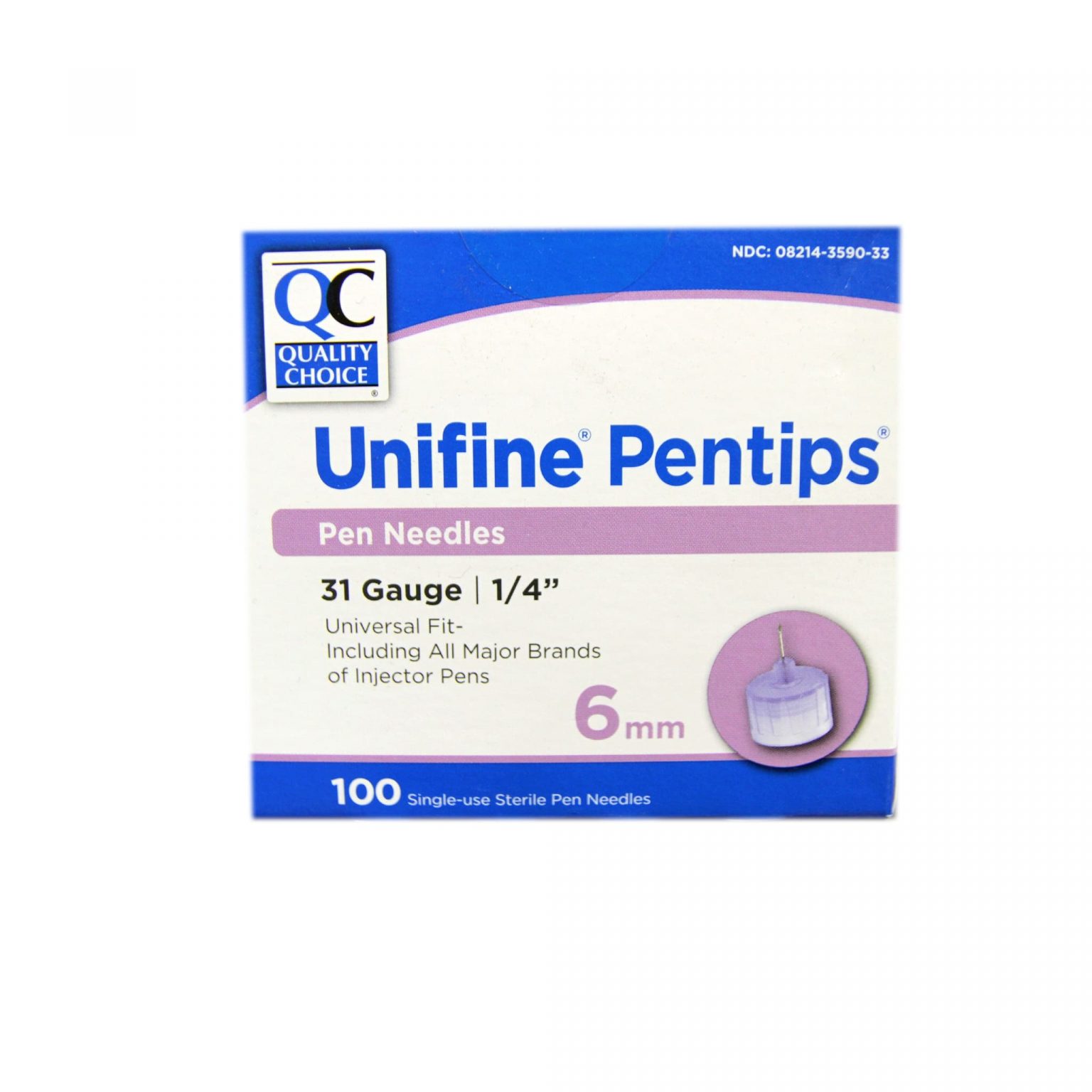 QC Pen Needles 31 Gauge 6mm Jollys Pharmacy Online Store