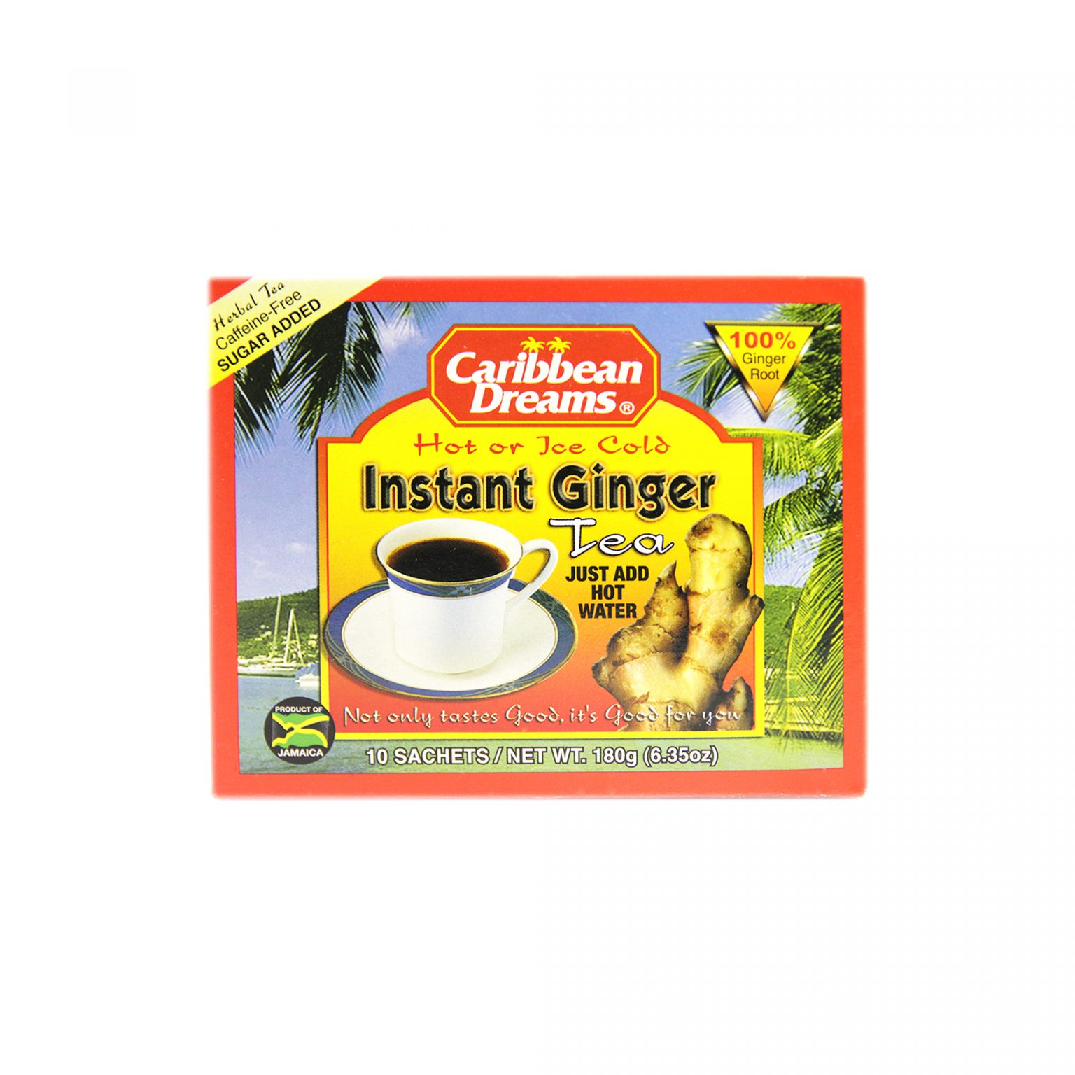 Caribbean Dreams Instant Ginger Tea 180g - Jollys Pharmacy Online Store