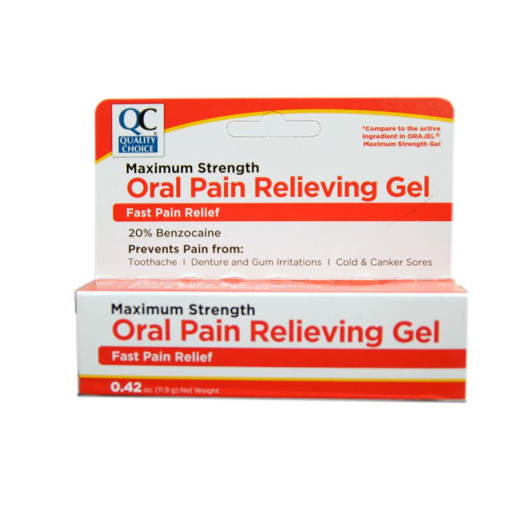 QC Oral Pain Relieving Gel Max-Strength .42oz - Jollys Pharmacy Online ...