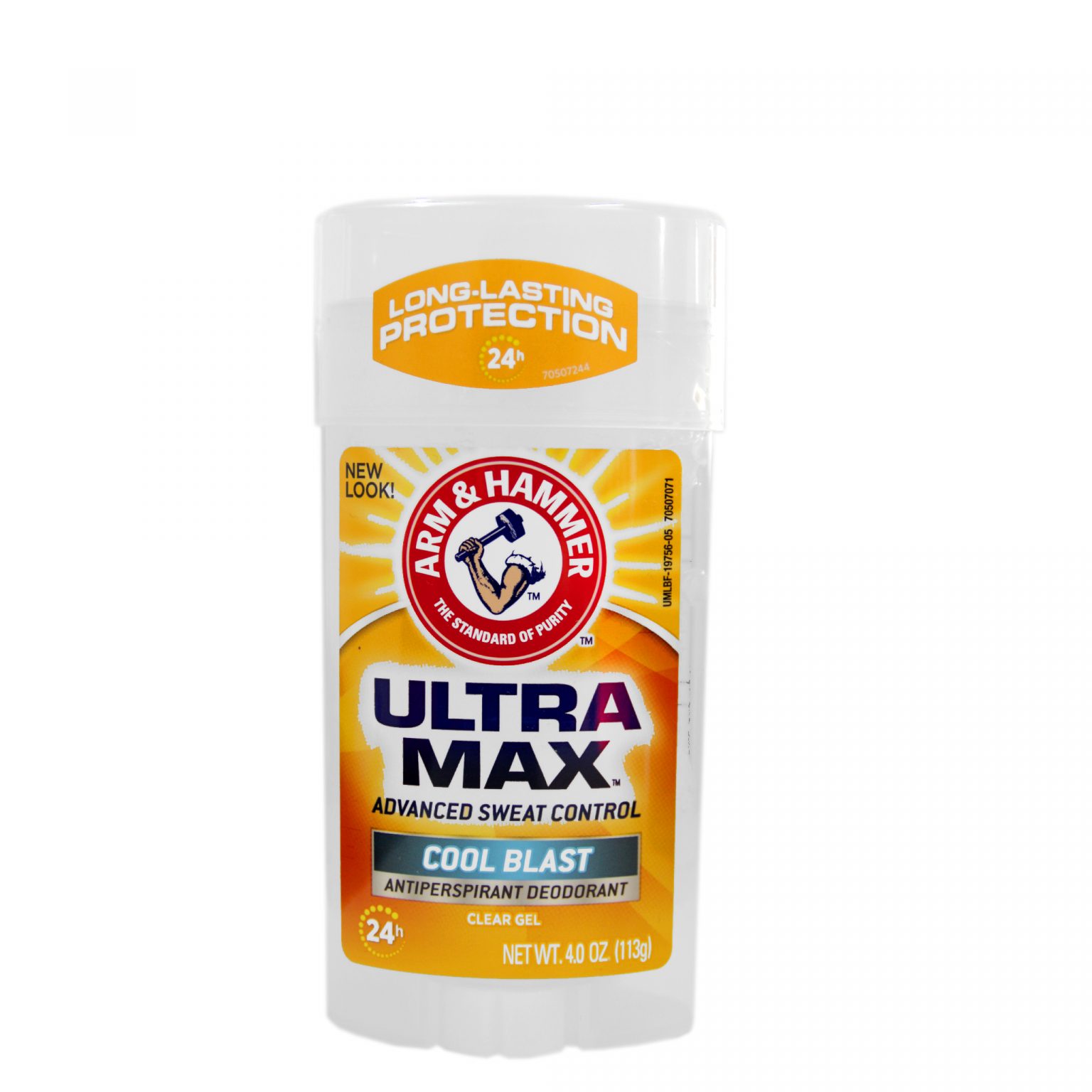 Arm&Hammer Ultra Max Clear Gel Antiperspirant Cool Blast 4oz Jollys