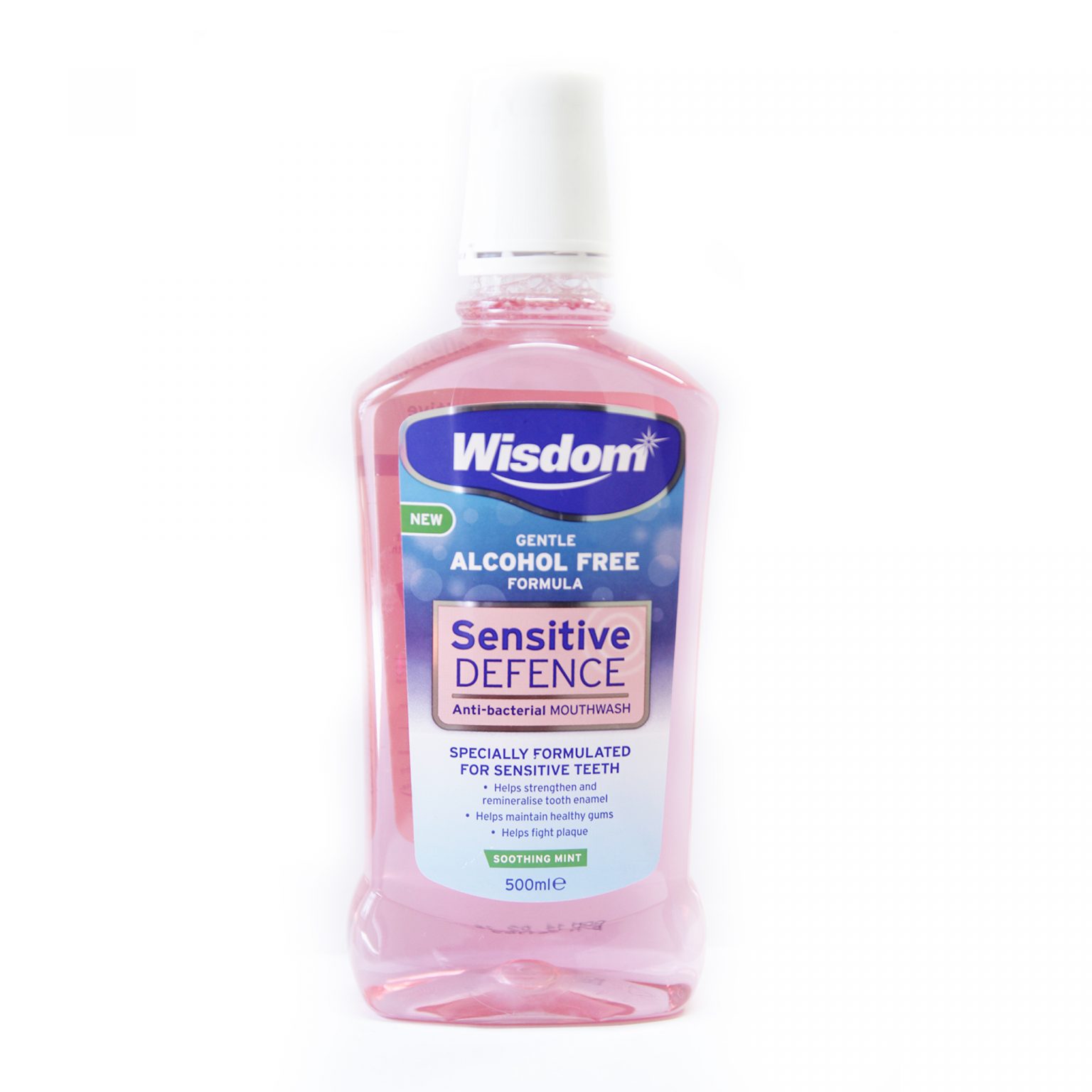 Wisdom Sensitive Mouthwash 500Ml Jollys Pharmacy Online Store