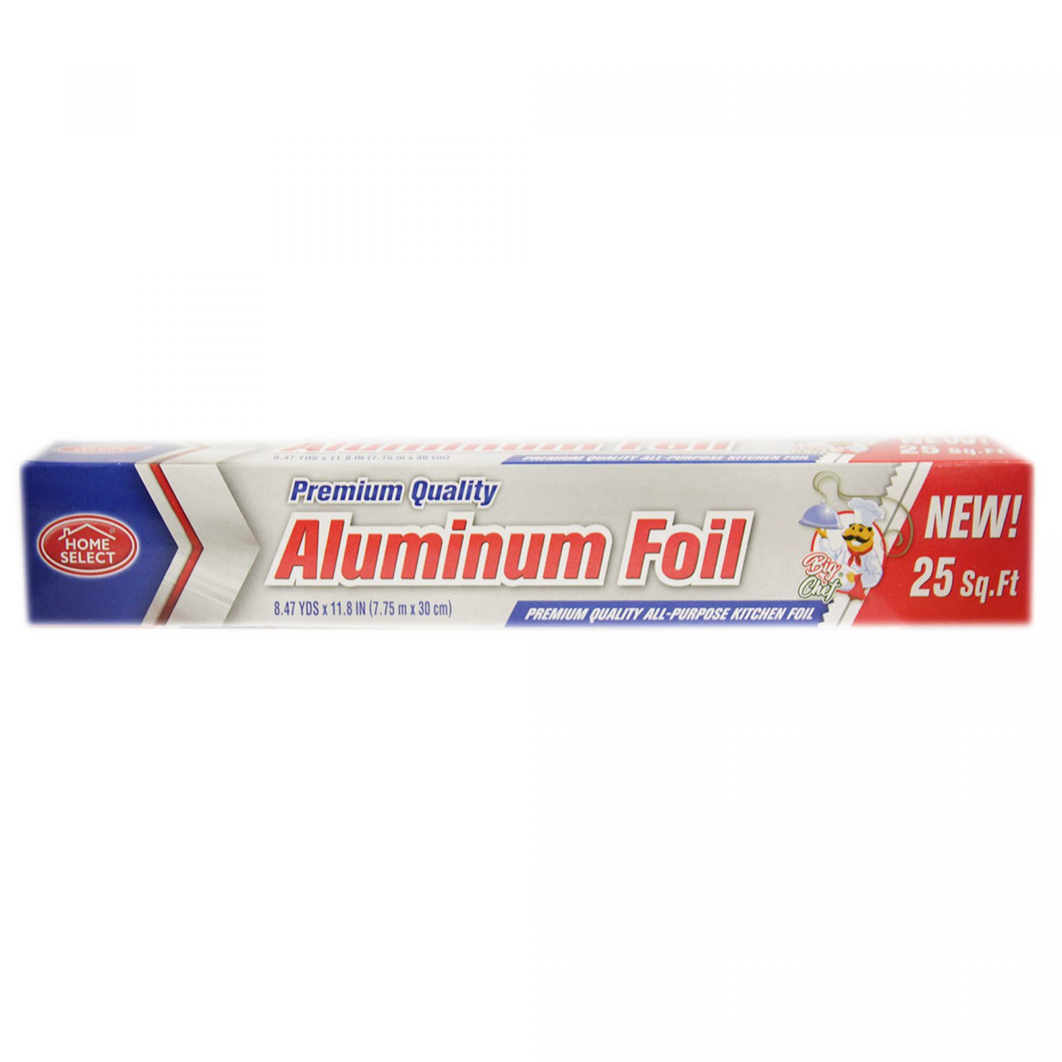 Home Select Aluminum Foil 25sq ft Jollys Pharmacy Online Store