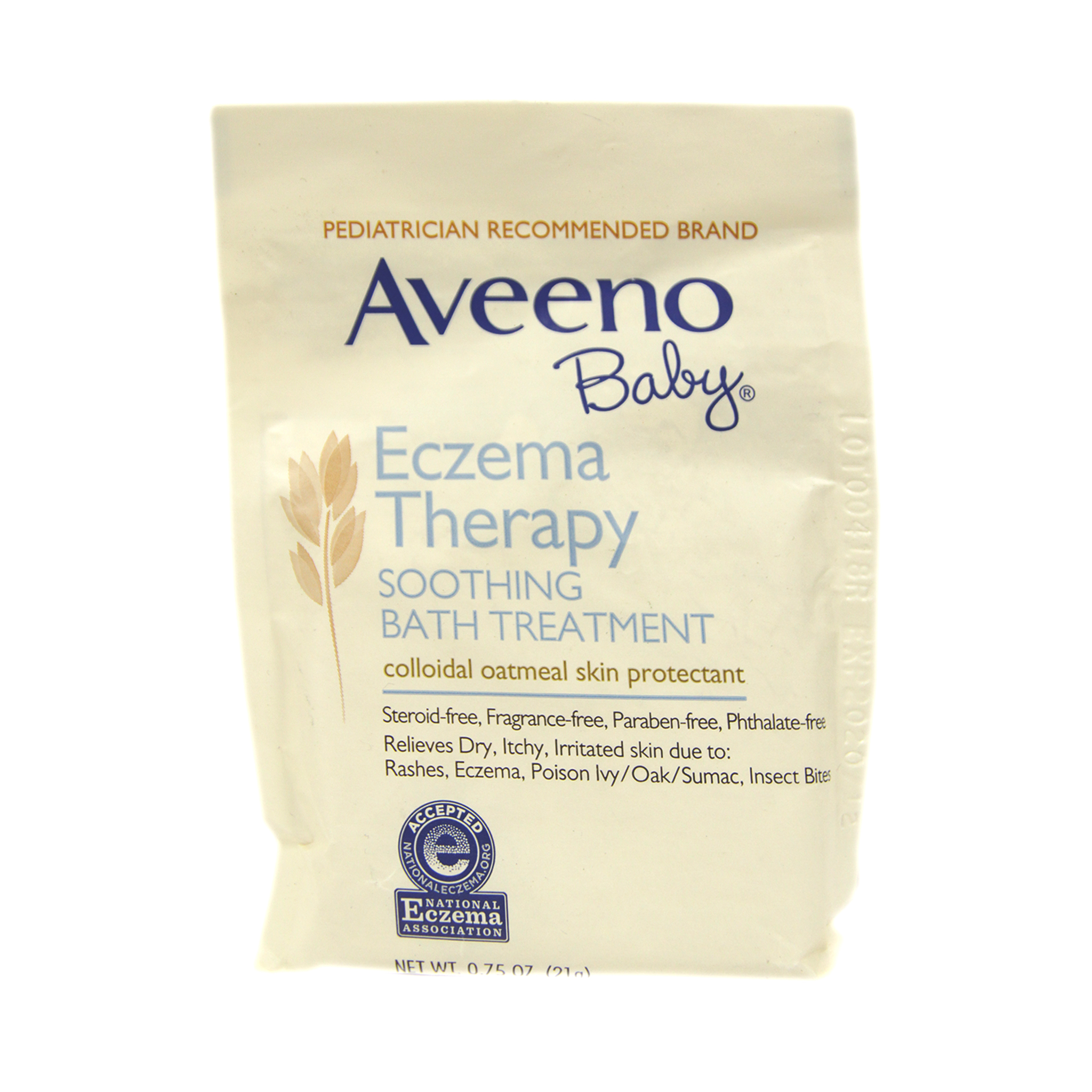 AVEENO SOOTHING BATH BABY ECZEMA THERAPY PK 3.75OZ ...