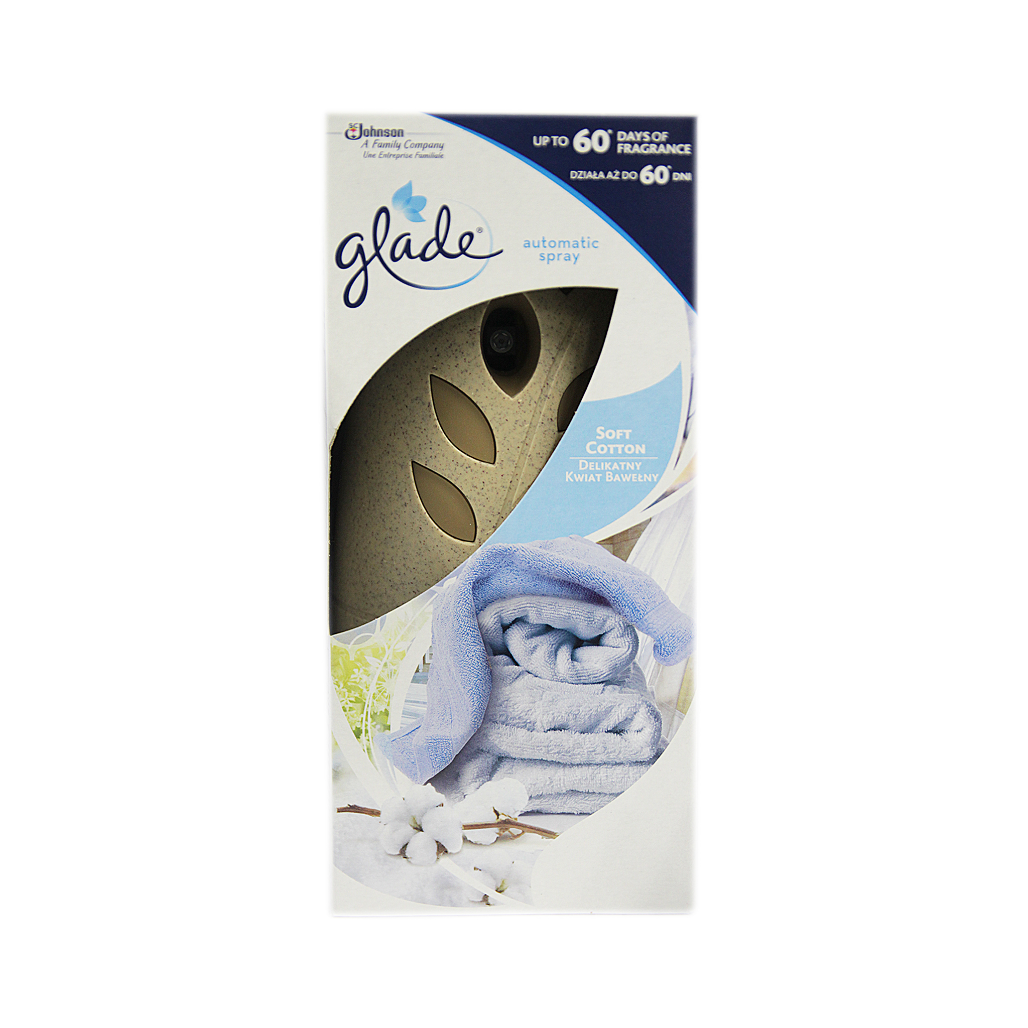 Glade Auto Spray Holder Soft Cotton 269ml - Jollys Pharmacy Online Store