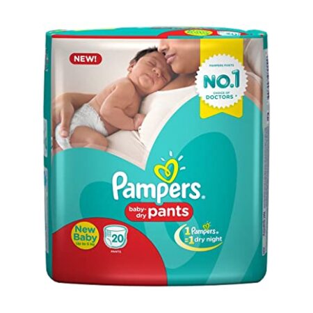 new baby dry pampers