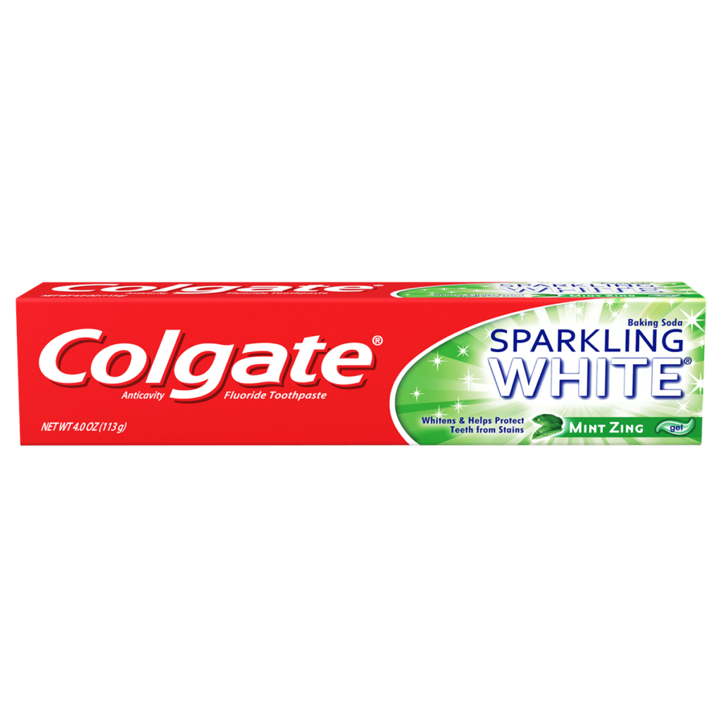 Colgate Sparkling White Mint Zing Bonus 4OZ - Jollys Pharmacy Online Store