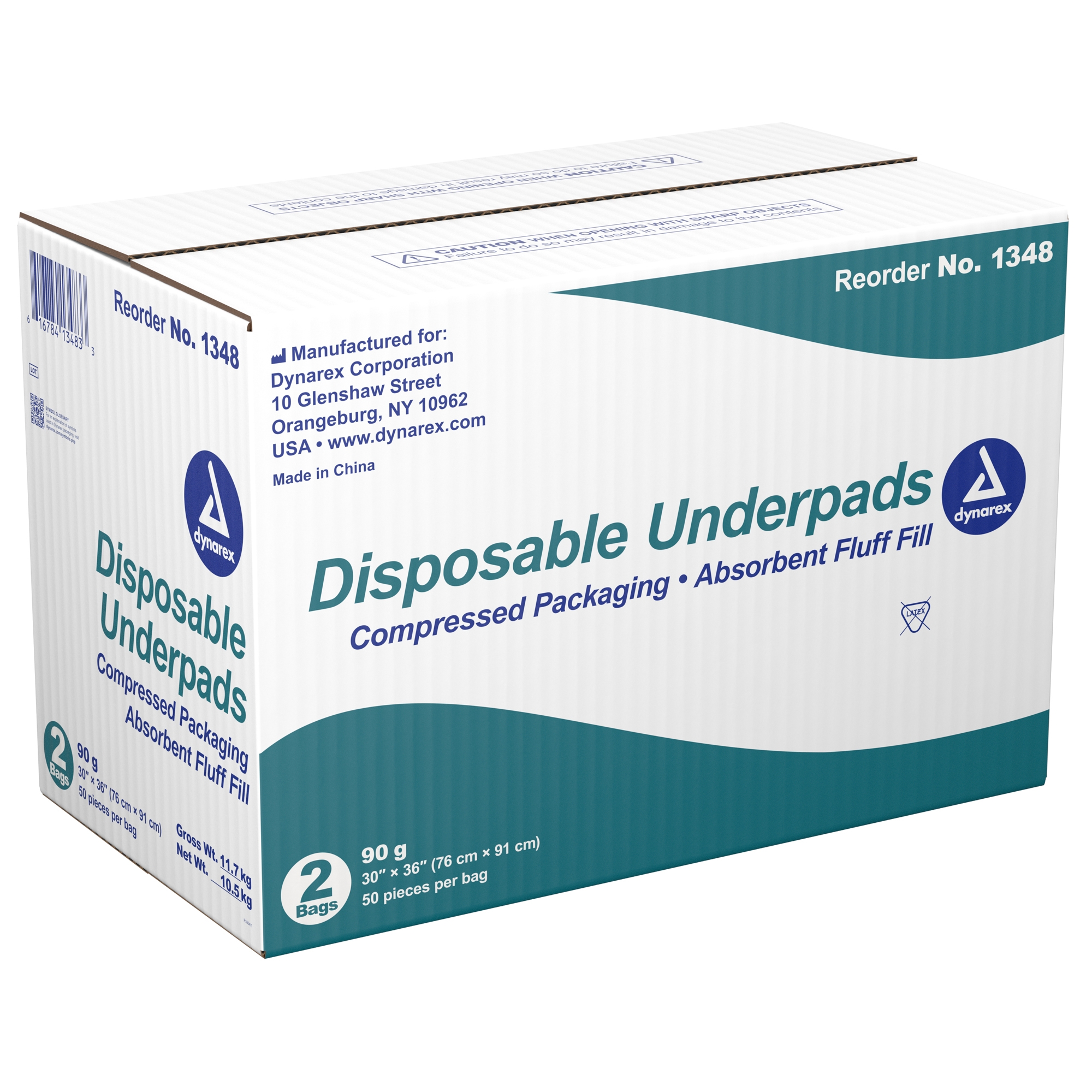 Dynarex Disposable Underpads 90g 100s Jollys Pharmacy Online Store