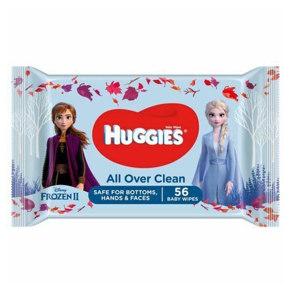 Huggies Disney All Over Clean Baby Wipes 56ct Frozen || – Jollys ...