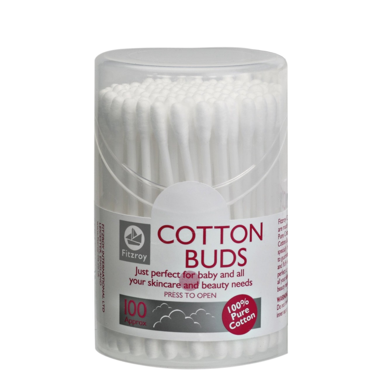 Fitzroy Cotton Buds 100ct - Jollys Pharmacy Online Store