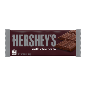 HERSHEYS MILK CHOCOLATE CANDY BAR 1.55OZ