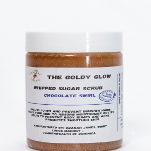 The Goldy Glow Chocolate Swirl Scrub 8oz