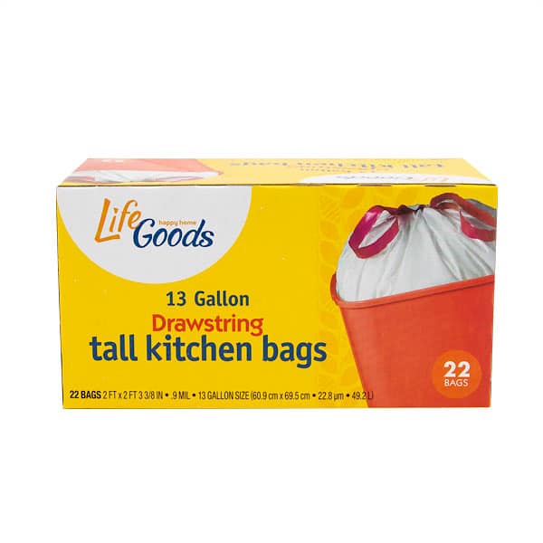 Xxx 13gals Com - Life Goods Kitchen Bags Drawstring 13gal Life Goods Kitchen Bags Drawstring  13gal