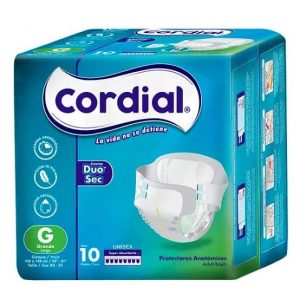 Cordial Underpads 10ct (Adult pampers) Lrg