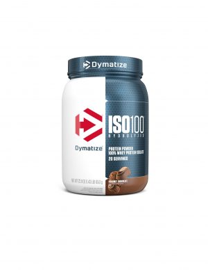 Dymatize ISO100 Protein Powder Gourmet Chocolate 1.3lbs