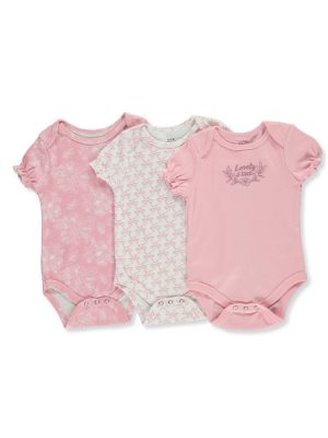 Cribmates Infant Bodysuit- Little La 3Pck (Assorted)