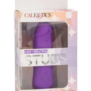 Mini Rechargeable Vibrating Studs Massager -Purple