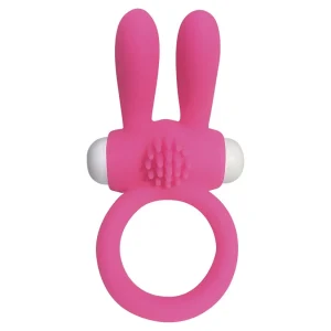 Neon Rabbit Cock Ring (Pink) - Image 2