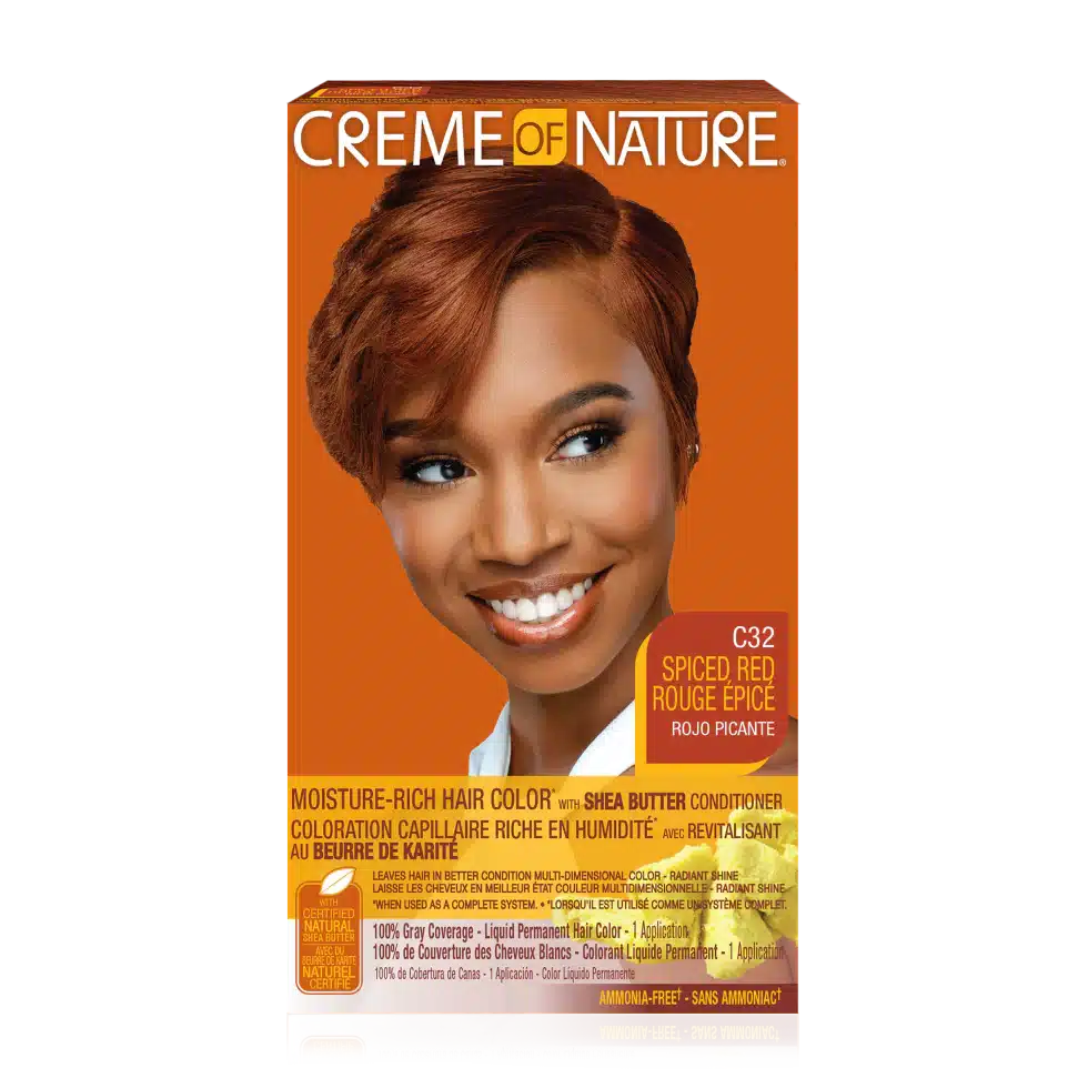 Creme Of Nature Liquid Spice Red Hair Color #32