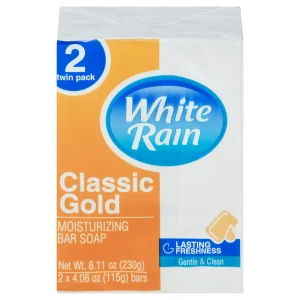 White Rain Bar Soap Gold 4.6oz