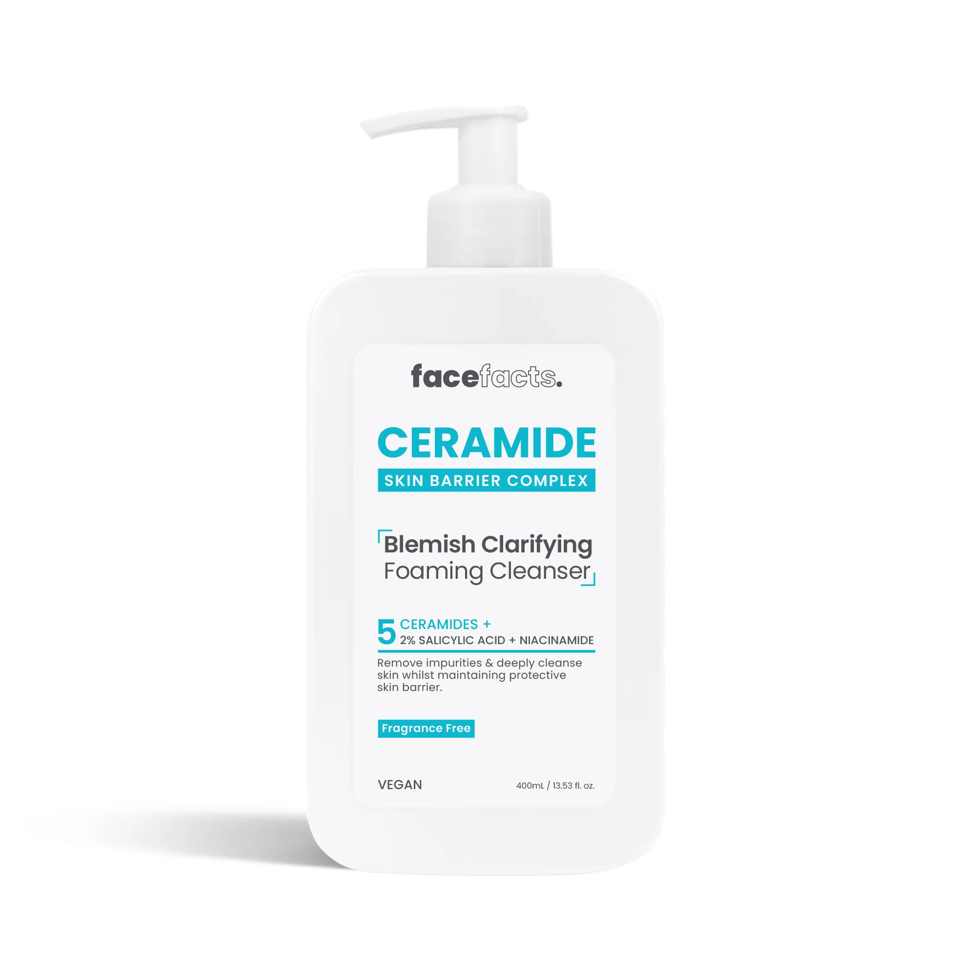 Face Facts Ceramide Blemish Clarifying Foam Cleanser 400g