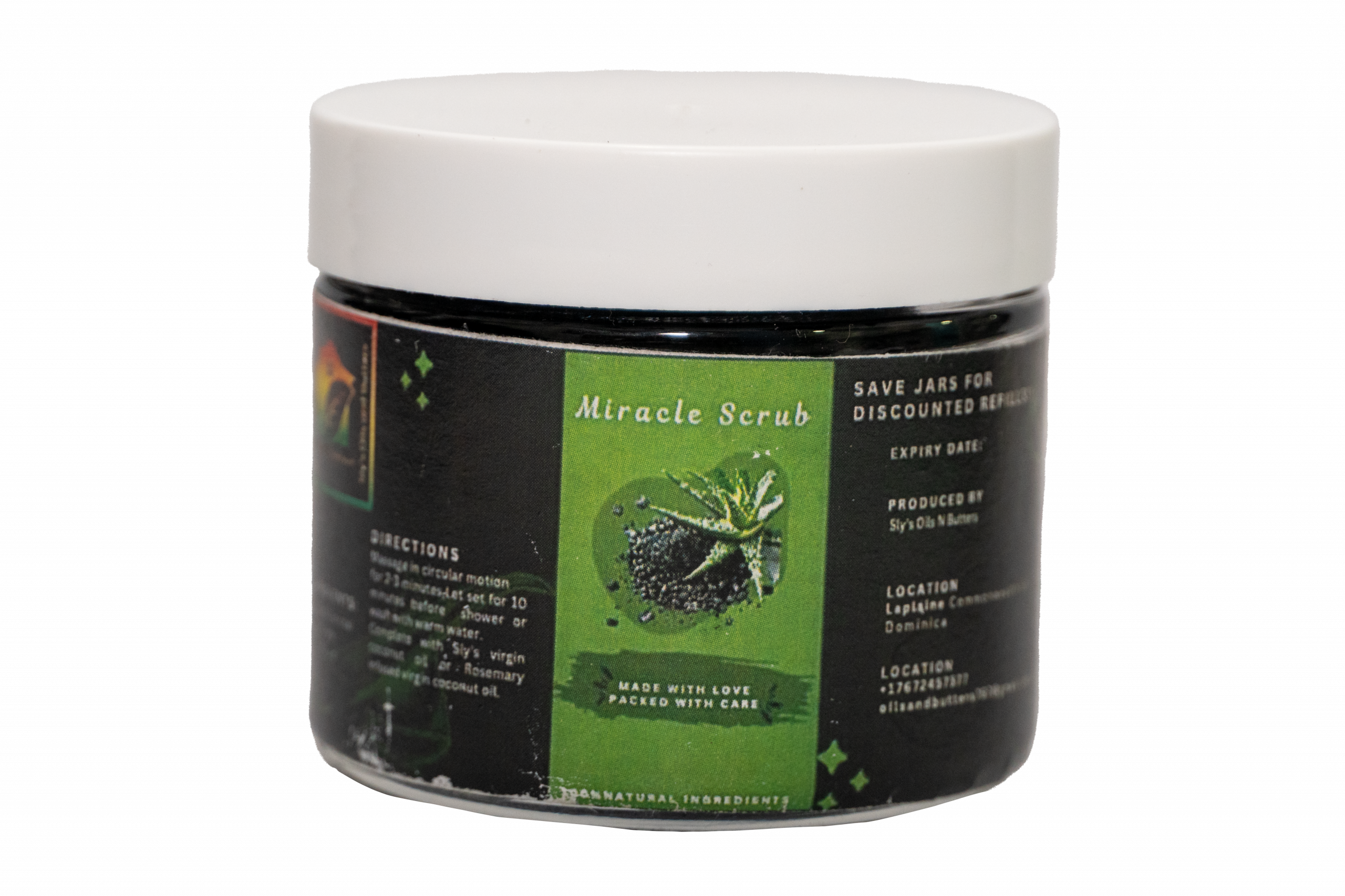 Sly's Oils And Butters Miracle Scrub