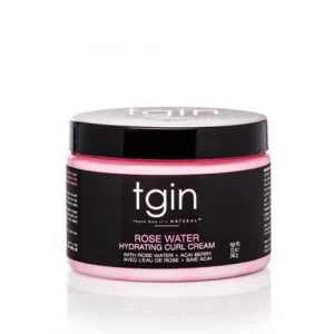 Tgin Rose Water Hydrating Curl Cream 12oz