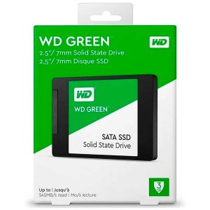 WD SSD Green 480GB 2.5" INT SATA 3D