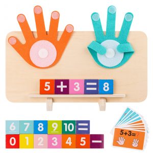 Wooden Finger Number Toy
