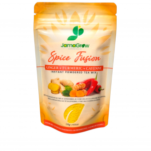 JamaGrow Spiced Fusion (Instant Ginger,Turmeric,Cayanne) Drink Mix 130g