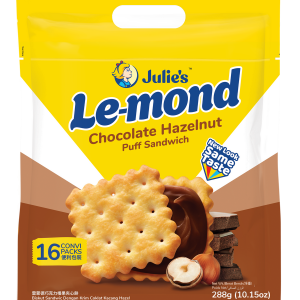 Julie's Le-Mond Chocolate Hazelnut Puff Sandwich (288g)
