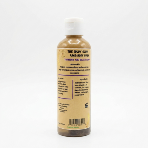 The Goldy Glow Turmeric And Black Soap Cleanser 4oz